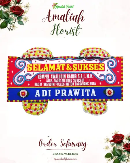 Papan Bunga Ucapan Selamat Rengel