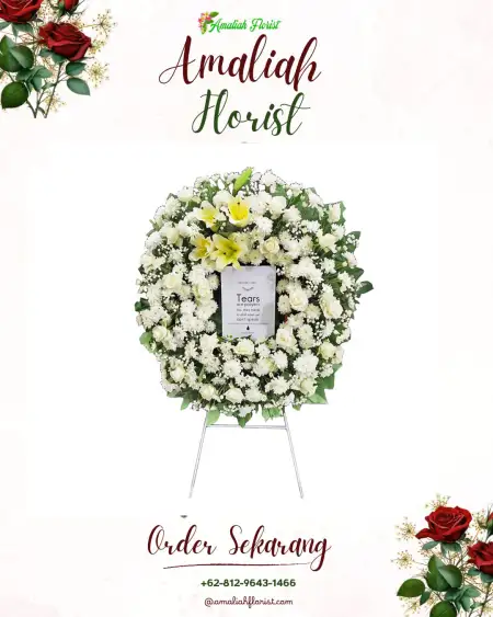 Krans Bunga Duka Rengel